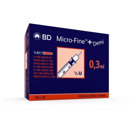 BD Micro-Fine+ U100 100 Stück