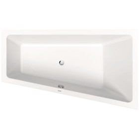 Duravit No. 1 Trapez-Badewanne 170 x 100 cm mit 1 Rückenschräge rechts