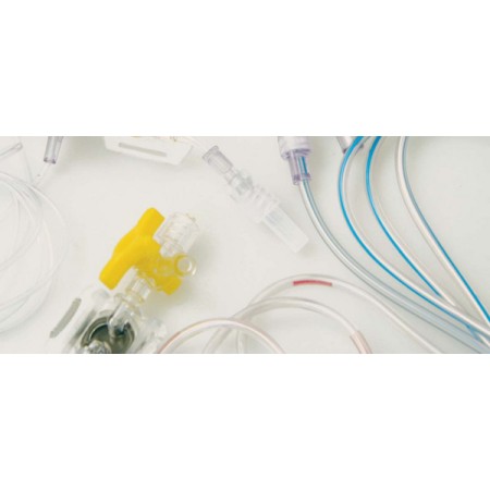 PVC-Drucküberwachungsschlauch transparent 25 Stück