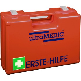Erste-Hilfe-Koffer ultraBOX SELECT BRIGHT DIN 13169 mit Wandhalterung