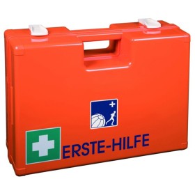 Mallette de premiers secours SPORT avec remplissage spécial avec support mural