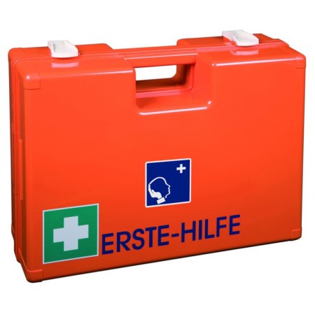 UltraMed Erste-Hilfe-Koffer SENIOREN mit Spezialfüllung mit Wandhalterung