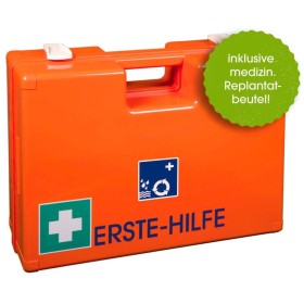 Mallette de premiers secours OUTDOOR avec remplissage spécial avec support mural