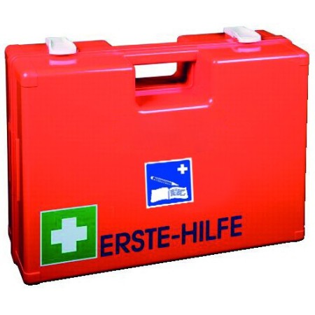UltraMed Erste-Hilfe-Koffer COLLEGE mit Spezialfüllung mit Wandhalterung