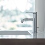 Duravit C.1 Einhebel-Waschtischmischer M mit Zugstangen-Ablaufgarnitur