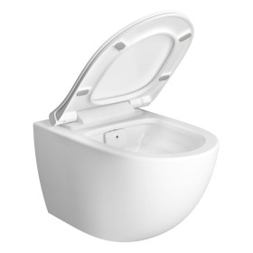 Set WC VitrA Aquacare Sento con funzione bidet, senza bordo, con sedile