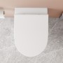 VitrA Aquacare Sento WC-Set mit Bidetfunktion, spülrandlos, inkl. Sitz
