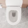 VitrA Aquacare Sento WC-Set mit Bidetfunktion, spülrandlos, inkl. Sitz