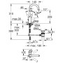 GROHE BauFlow Einhand-Waschtischbatterie L-Size