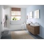 Geberit Renova Plan Wand-WC Tiefspüler, teilgeschlossene Form, Rimfree