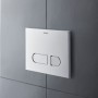 Duravit ME by Starck Wand-WC Rimless mit Wondergliss Komplettset