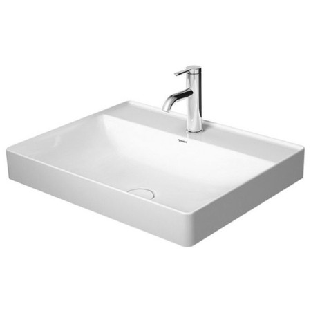 Duravit DuraSquare Aufsatzbecken mit Hahnloch 60 x 47 cm