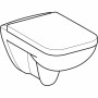 Geberit Renova Plan Set Wand-WC Tiefspüler, mit WC-Sitz