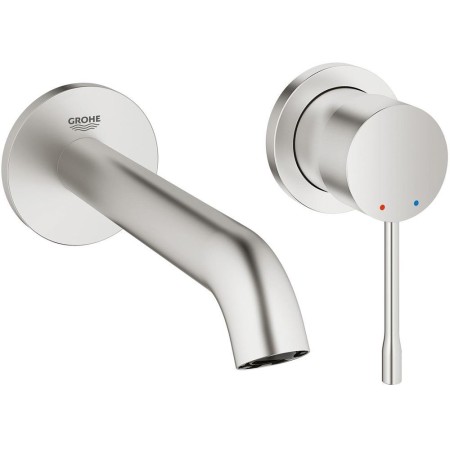 GROHE Essence Neu 2-Loch Waschtischbatterie mit langem Auslauf