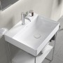 Duravit DuraSquare Waschtisch mit 1 Hahnloch, 60 x 47 cm