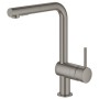 GROHE Minta Einhand-Spültischbatterie mit herausziehbarer Spülbrause SpeedClean