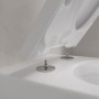 Villeroy & Boch Subway 3.0 Tiefspül-WC spülrandlos, wandhängend, TwistFlush, mit WC-Sitz 8M42S1, Combi-Pack
