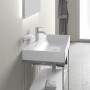 Duravit DuraSquare Waschtisch mit 1 Hahnloch, 80 x 47 cm