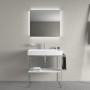 Duravit DuraSquare Waschtisch mit 1 Hahnloch, 80 x 47 cm