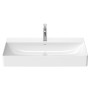 Duravit DuraSquare Waschtisch mit 1 Hahnloch, 80 x 47 cm
