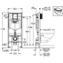 GROHE Rapid SL für Wand-WC