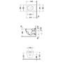 Duravit Starck 3 Wand-WC Tiefspüler