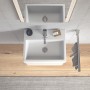 Duravit Vero Air Handwaschbecken mit 1 Hahnloch 45 x 35 cm, mit Überlauf