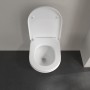 Villeroy & Boch Subway 3.0 Tiefspül-WC spülrandlos, wandhängend, TwistFlush, mit WC-Sitz 8M42S1, Combi-Pack