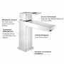 GROHE Eurocube Einhand-Waschtischbatterie M-Size, mittelhoch mit Ablaufgarnitur