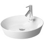 Duravit Cape Cod Aufsatzbecken, Ø 48 cm 1 Hahnloch durchgestochen