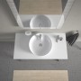 Duravit Cape Cod Aufsatzbecken, Ø 48 cm 1 Hahnloch durchgestochen