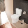 hansgrohe EluPura Original S Stand-WC für aufgesetzten Spülkasten 640 mit horizontalem Abgang AquaChannel Flush, HygieneEffect