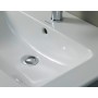 Duravit ME by Starck Möbelwaschtisch 123 cm mit 1 Hahnloch
