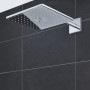 GROHE Rainshower SmartActive 310 Cube Kopfbrauseset mit 2 Strahlarten und Wandanschluss