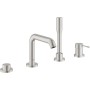 GROHE Essence Neu 4-Loch Einhand Wannenkombination