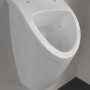 Villeroy & Boch O.novo Absaug-Urinal Compact, für Deckel, mit Zielobjekt, Zulauf verdeckt