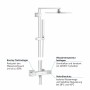 GROHE Euphoria Cube Duschsystem mit Thermostatbatterie