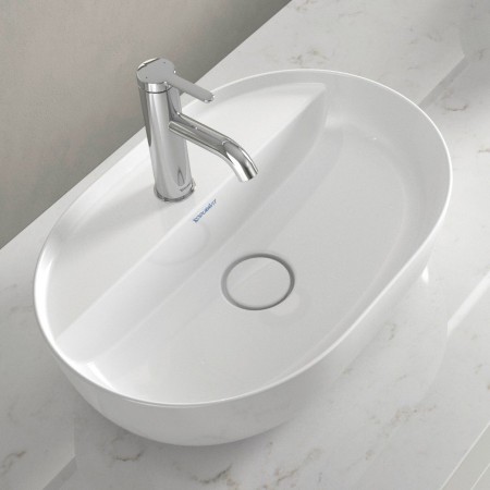 Duravit Luv Aufsatzbecken mit Hahnlochbank 50 x 35 cm
