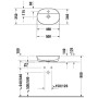 Duravit Luv Aufsatzbecken mit Hahnlochbank 50 x 35 cm