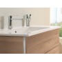 Villeroy & Boch Venticello Schrankwaschtisch Becken links 100 x 50 cm, mit 1 Hahnloch und Überlauf