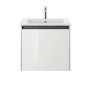 Duravit ME by Starck Möbelwaschtisch 63 cm mit 1 Hahnloch