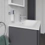 Duravit ME by Starck Möbelwaschtisch 63 cm mit 1 Hahnloch