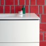 Duravit ME by Starck Möbelwaschtisch 63 cm mit 1 Hahnloch
