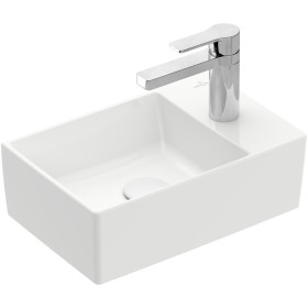 Villeroy & Boch Memento 2.0 Lavabo 40 cm con 1 foro per rubinetto, senza troppopieno