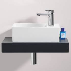 Villeroy & Boch Memento 2.0 Handwaschbecken 40 cm mit 1 Hahnloch, ohne Überlauf