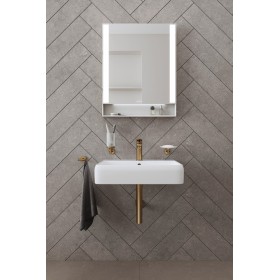 Rubinetto monocomando per lavabo Duravit Wave M senza piletta di scarico