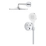 GROHE Precision SmartControl Duschsystem, Thermostat, UP,  mit Vitalio Rain Mono 310, rund