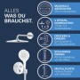 GROHE Precision SmartControl Duschsystem, Thermostat, UP,  mit Vitalio Rain Mono 310, rund