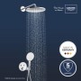 GROHE Precision SmartControl Duschsystem, Thermostat, UP,  mit Vitalio Rain Mono 310, rund