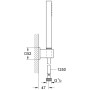 GROHE Euphoria Cube Brausegarnitur mit Durchflusskonstanthalter
